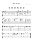 Deck The Halls - Beginner Guitar