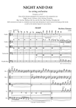 NIGHT AND DAY, for String Orchestra