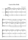 Mykola Leontovych - Carol of the Bells (for 2 Clarinets and Bassoon)