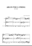 Johann Sebastian Bach - Air on the G String (for Flute, Violin and Cello)