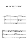 Johann Sebastian Bach - Air on the G String (for Oboe, Flute and Bassoon)