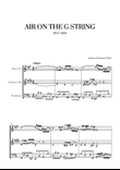 Johann Sebastian Bach - Air on the G String 2 (for French Horn, Clarinet and Trombone)