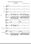 миллион алых роз Millions Of Scarlet Roses Million Alych Roz - Score Only