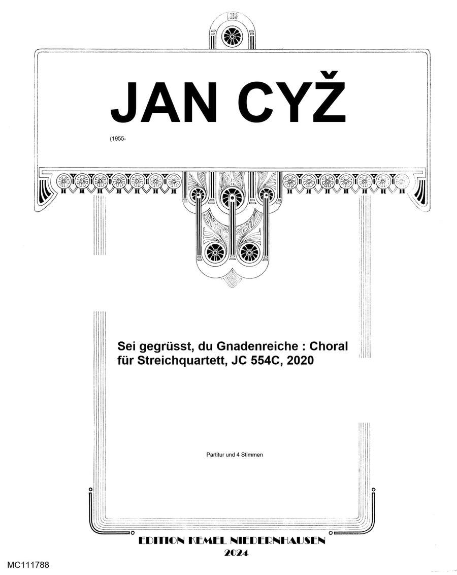 Sei gegrüsst, du Gnadenreiche Score scores gallery preview page 1