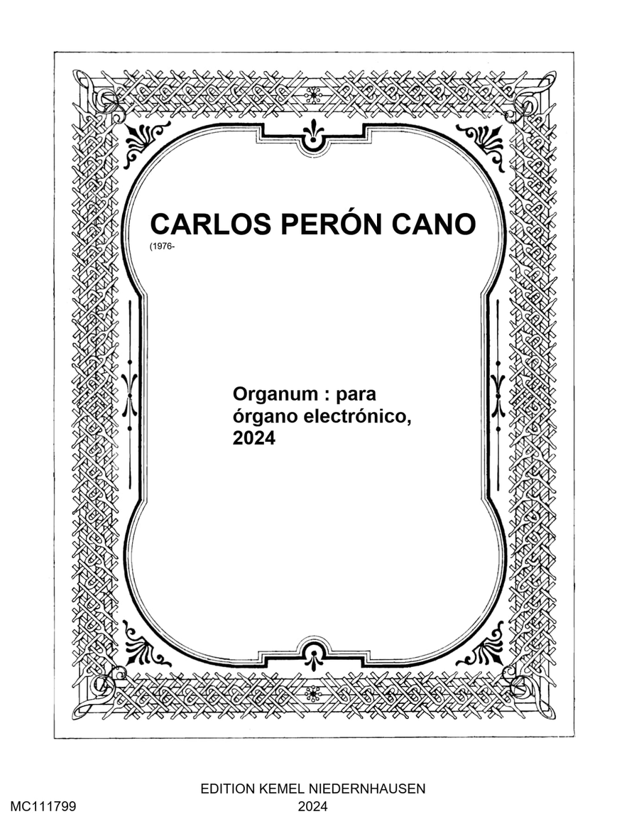 Organum Organum Organ scores gallery preview page 1