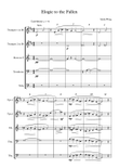 Elogie to the Fallen (Brass Quintet)