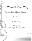 I Want It That Way