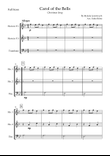 Carol of the Bells (Christmas Song) for Brass Trio