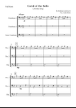 Carol of the Bells (Christmas Song) for Brass Trio