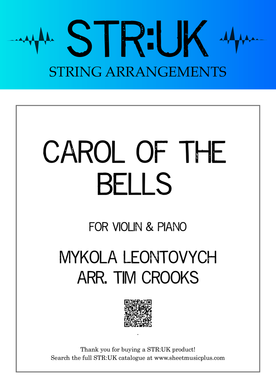 Carol of the Bells Carol of the Bells Violin Solo scores gallery preview page 1
