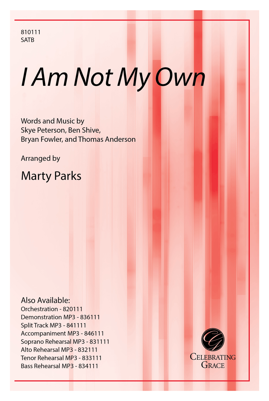 I Am Not My Own I Am Not My Own 4-Part scores gallery preview page 1