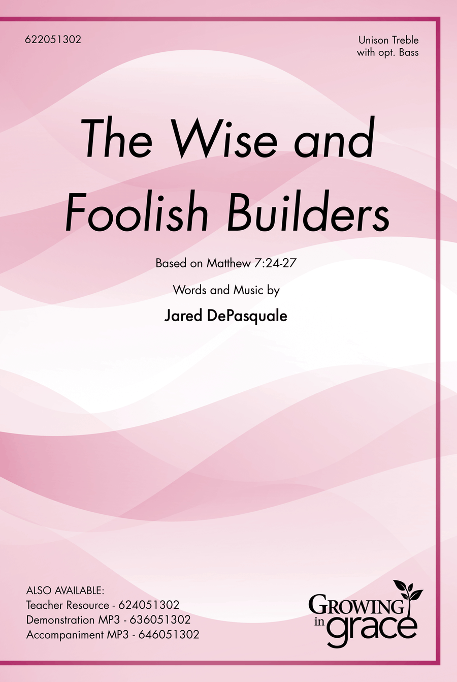 The Wise and Foolish Builders Unison Choir scores gallery preview page 1