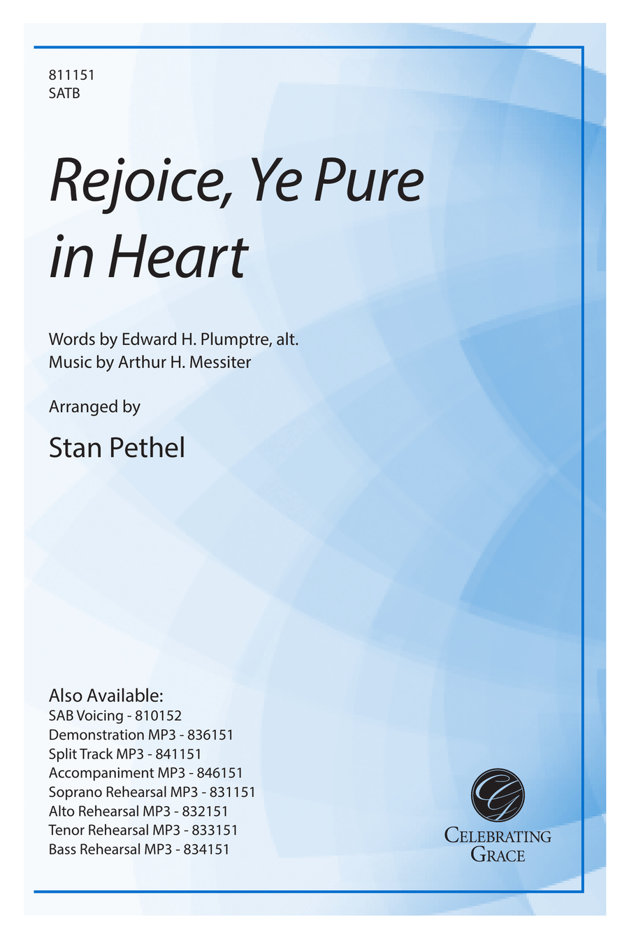 Rejoice, Ye Pure in Heart SATB 4-Part scores gallery preview page 1