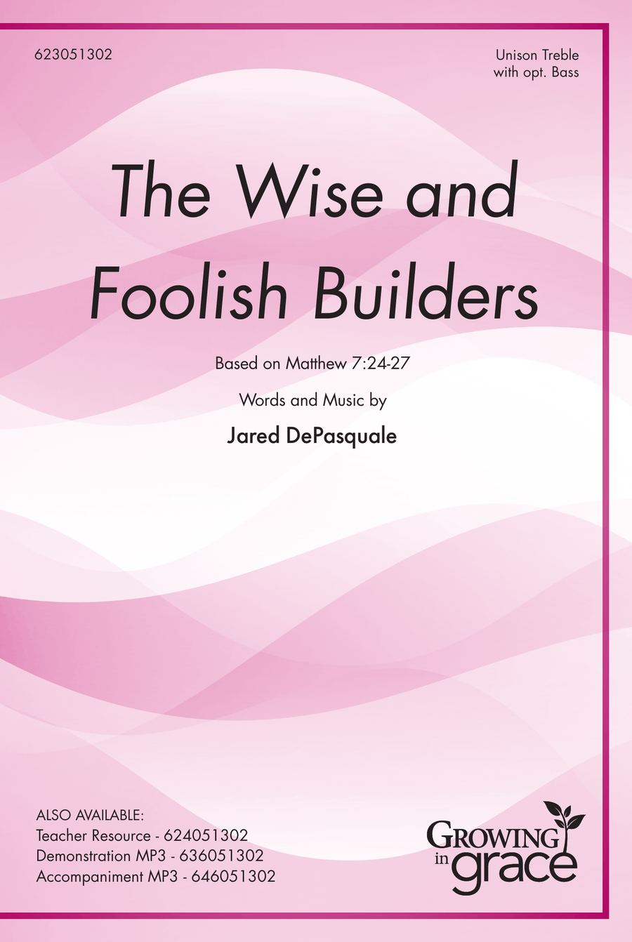The Wise and Foolish Builders Unison Choir scores gallery preview page 1