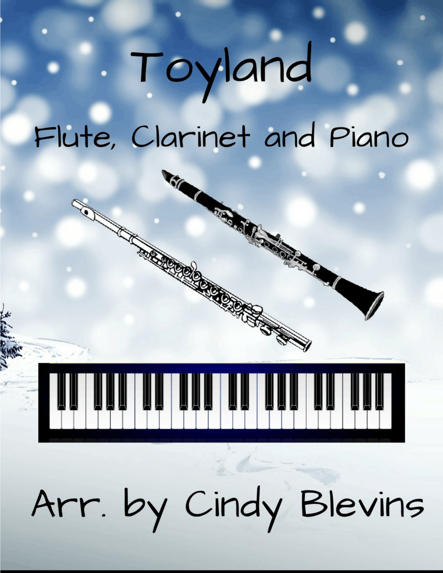 Toyland, for Flute, Clarinet and Piano Small Ensemble scores gallery preview page 1