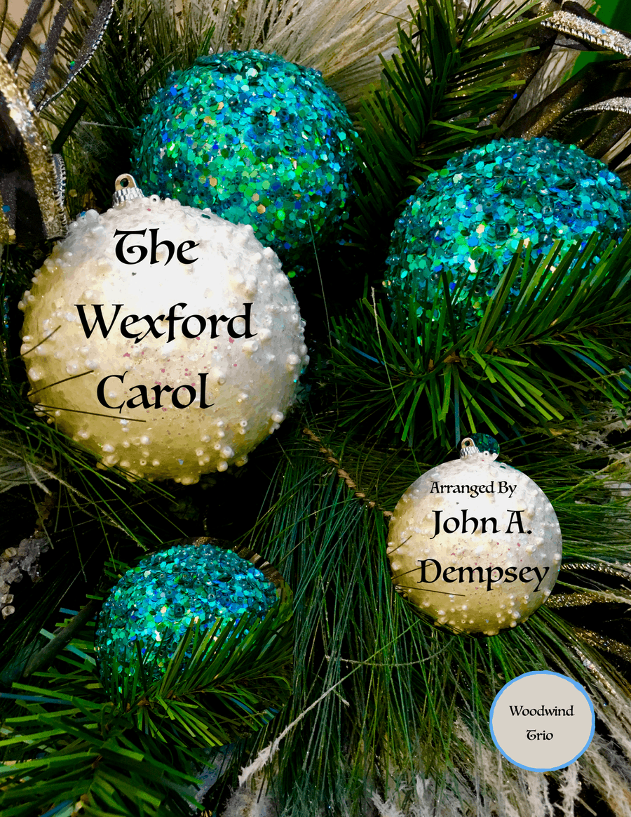 The Wexford Carol (Woodwind Trio): Clarinet, Alto Sax and Tenor Sax Woodwind Trio scores gallery preview page 1