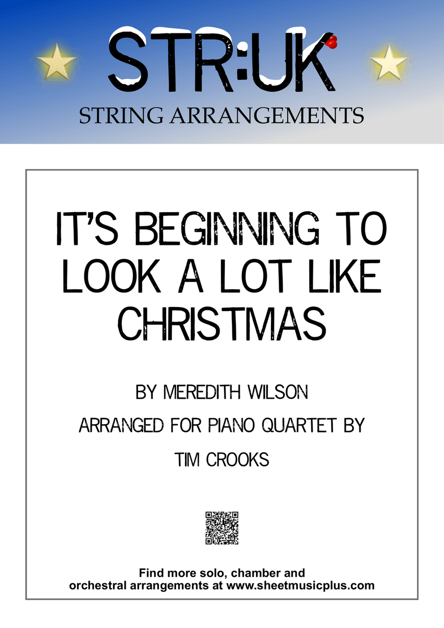 It's Beginning To Look Like Christmas Piano Quartet scores gallery preview page 1