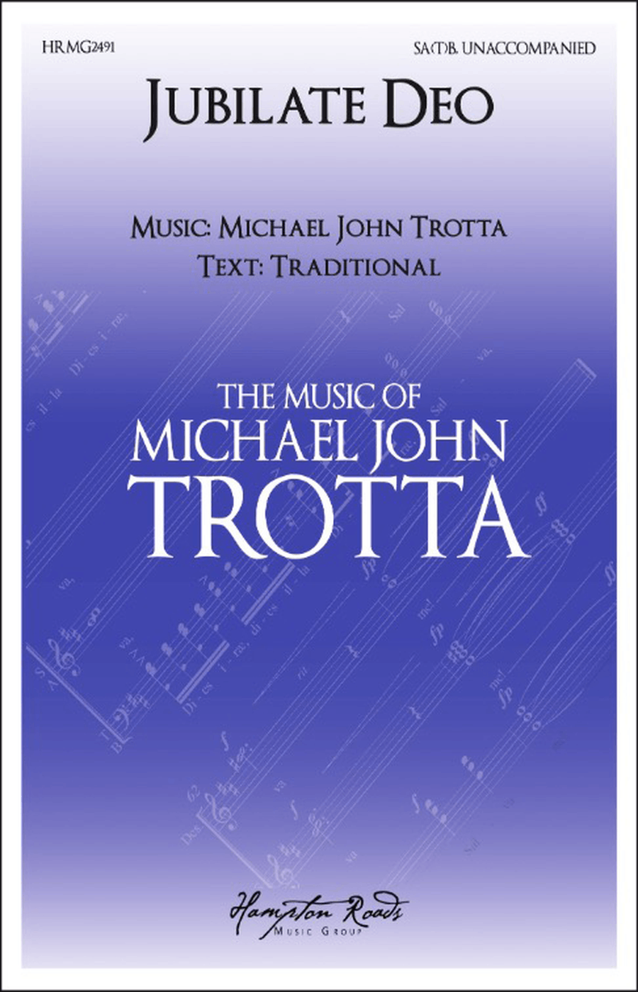 Jubilate Deo (SAB or SATB) 4-Part scores gallery preview page 1
