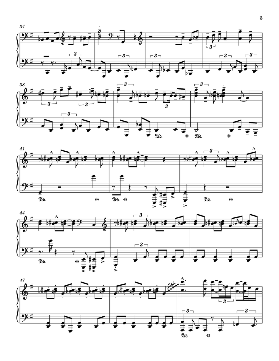 The Nutcracker Boogie Piano Solo scores gallery preview page 3