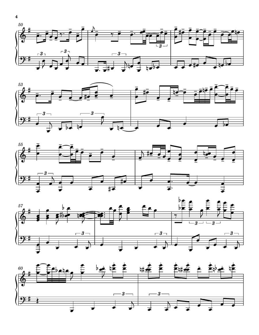 The Nutcracker Boogie Piano Solo scores gallery preview page 4