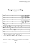 You Give Me Something