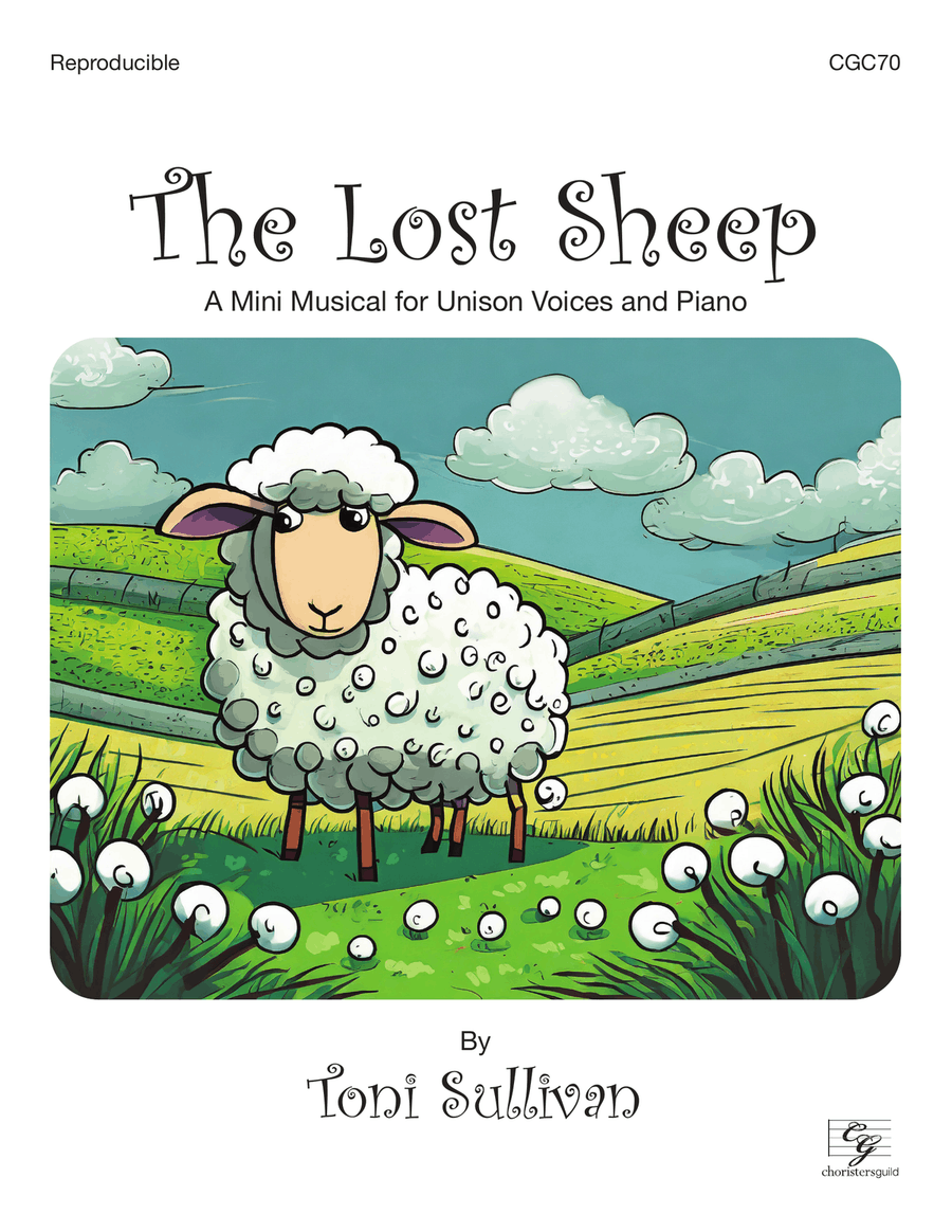 The Lost Sheep (A Mini Musical for Unison Voices) Reproducible with MP3 Unison Choir scores gallery preview page 1