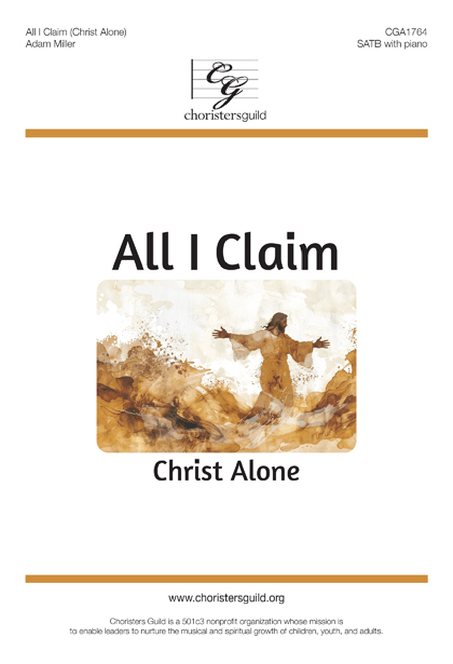 All I Claim Accompaniment Track CD, Audio & More scores gallery preview page 1