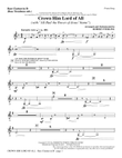 Crown Him Lord Of All (with All Hail The Power Of Jesus' Name) - Bass Clarinet (sub. Bass Tbn.)