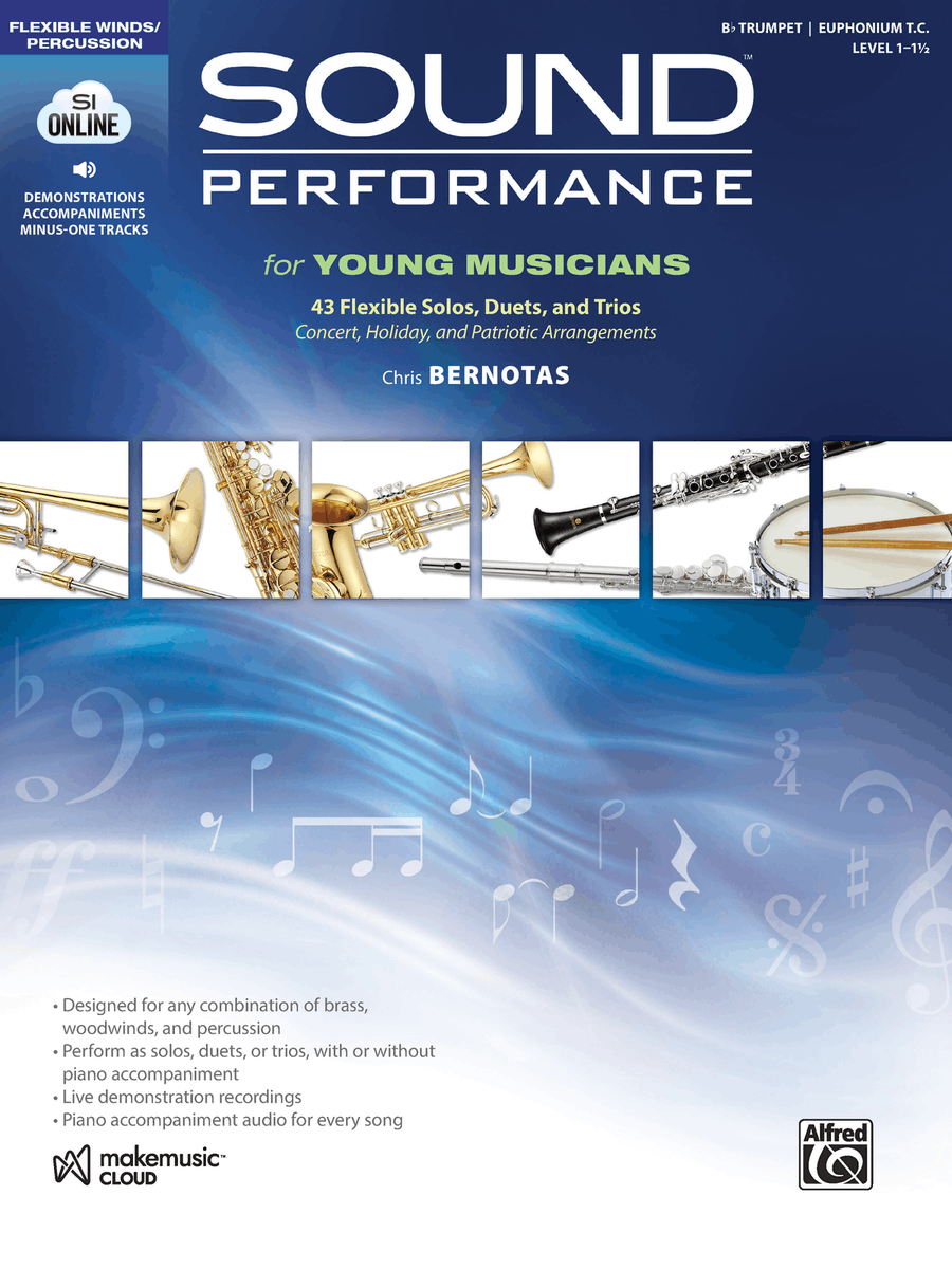 Sound Performance for Young Musicians Concert Band scores gallery preview page 1