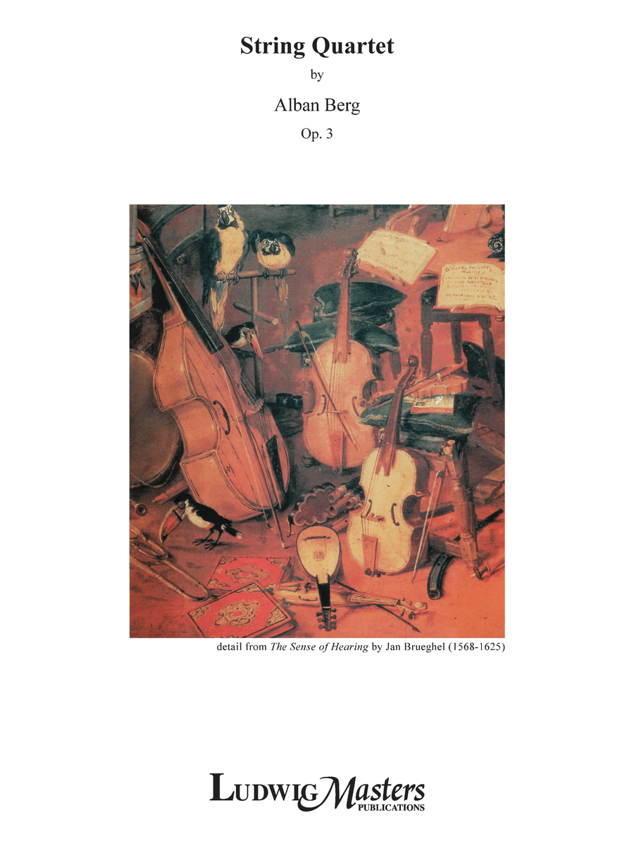 String Quartet, Op. 3 String Quartet scores gallery preview page 1