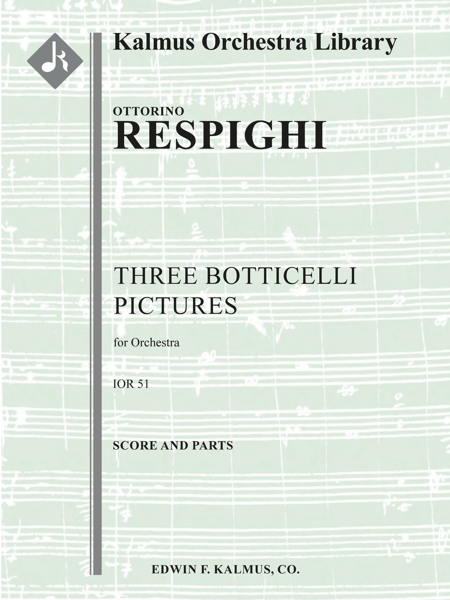 Three Botticelli Pictures (Botticelli Triptych) Concert Band scores gallery preview page 1