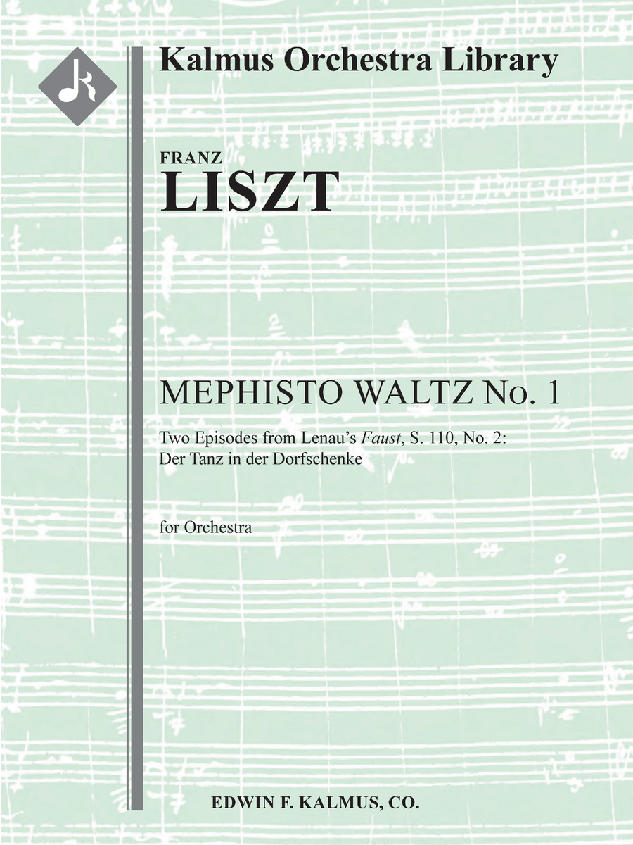 Mephisto Waltz No. 1 (Two Episodes from Lenau's Faust, S. 110, No. 2: Der Tanz in der Dorfschenke) Concert Band scores gallery preview page 1