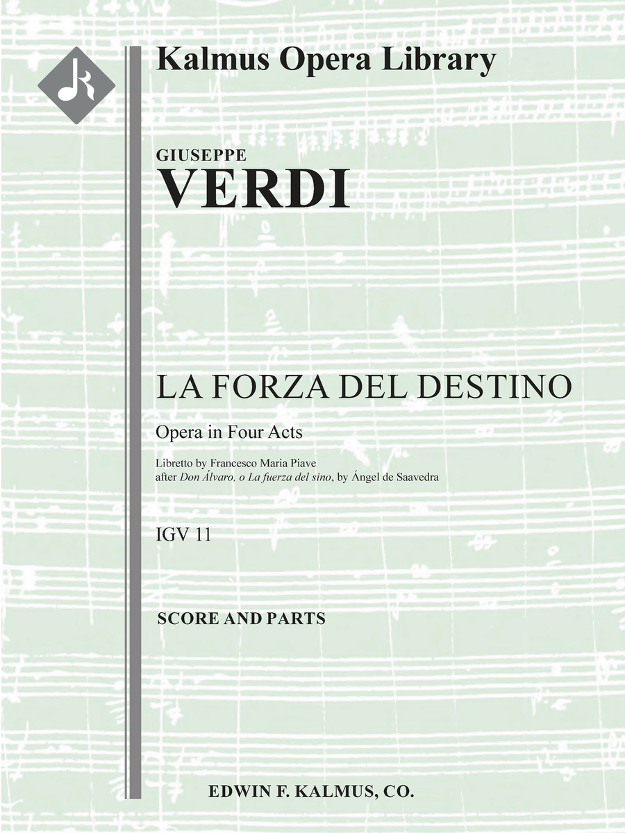 La Forza del Destino La Forza del Destino Choir scores gallery preview page 1