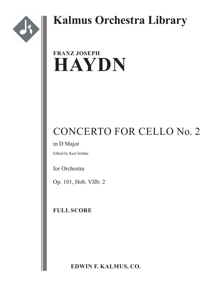Concerto for Cello No. 2 in D, Op. 101 (Hob.VIIb:2) Concert Band scores gallery preview page 3