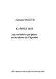 Caprice 2024 jazz variations for piano
