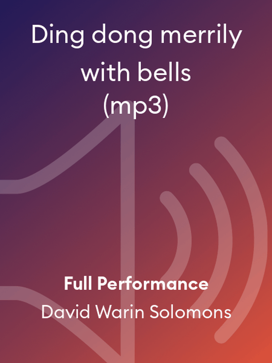 Ding dong merrily with bells (mp3) Performance MP3 scores gallery preview page 1
