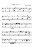 Sonata L.423 K.23 - Domenico Scarlatti
