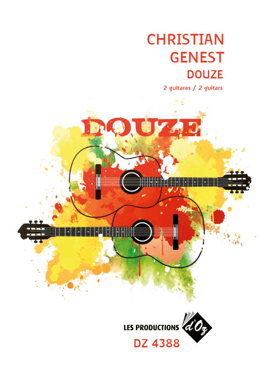 Douze Douze Classical Guitar scores gallery preview page 1
