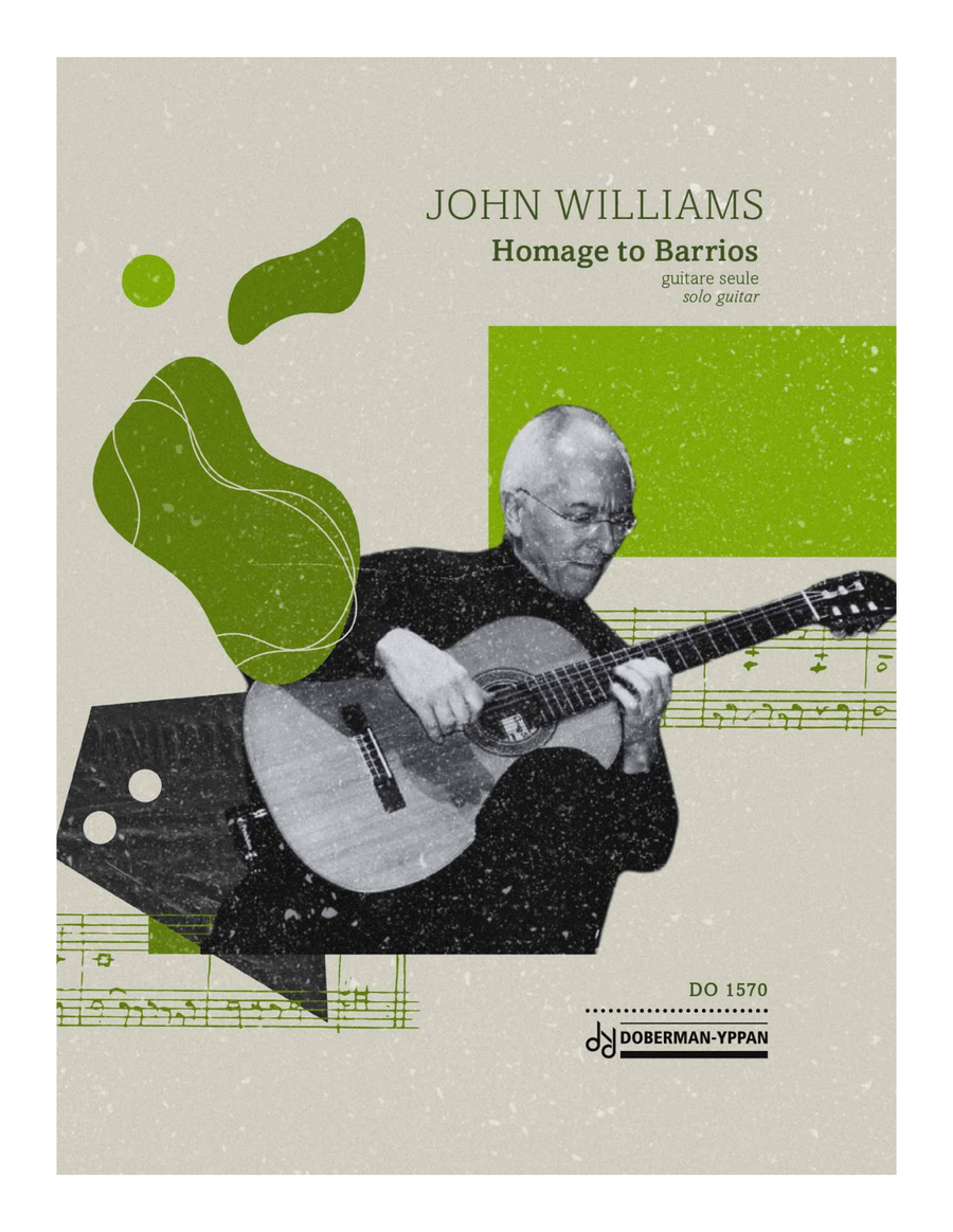 Homage to Barrios Classical Guitar scores gallery preview page 1