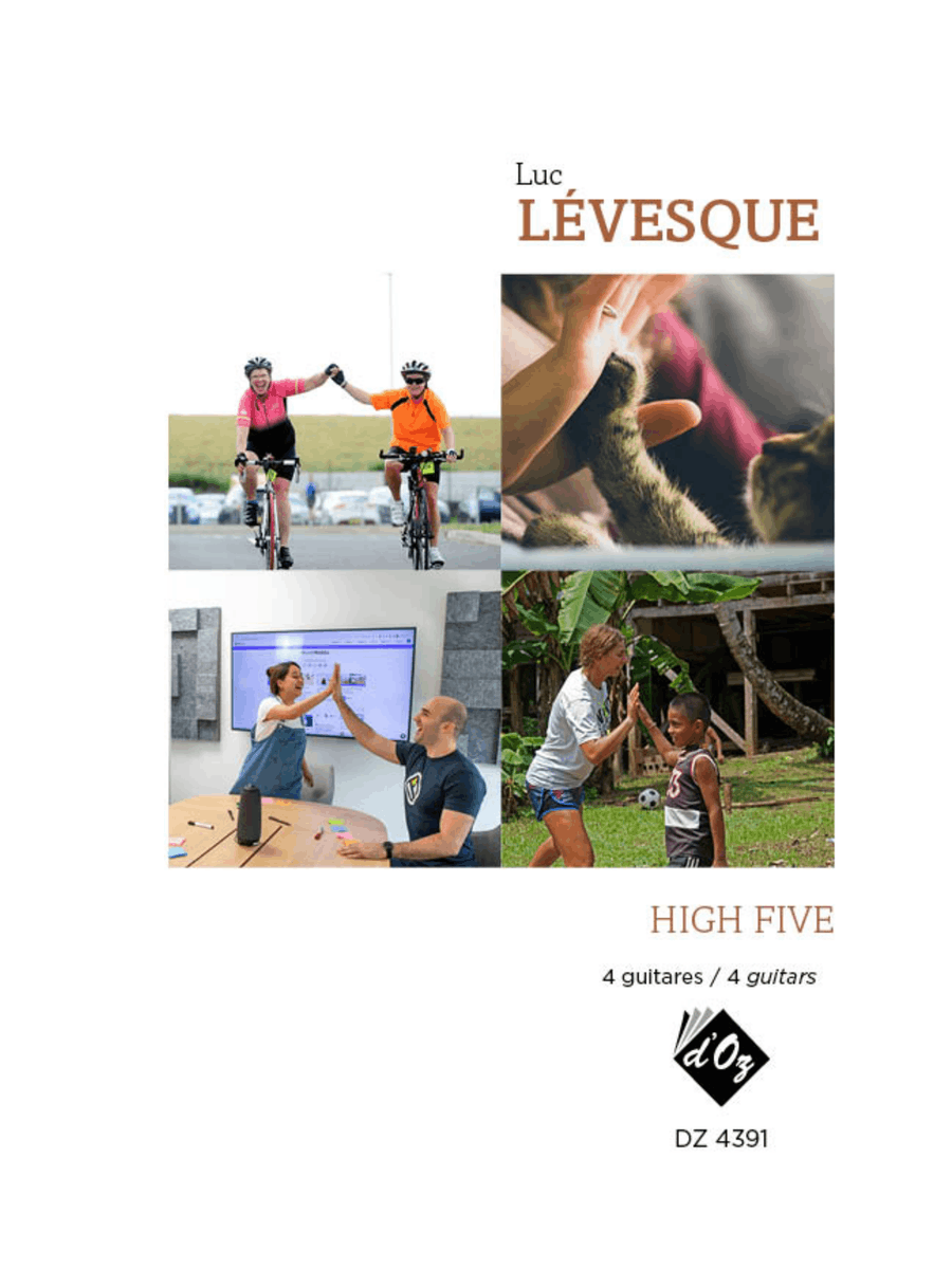 High Five High Five Guitar Ensemble scores gallery preview page 1