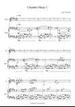 Five Short Chamber Works for Piano and Flute No.1