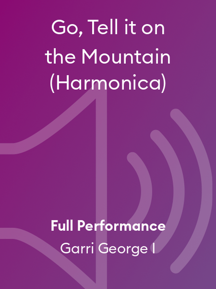 Go, Tell it on the Mountain (Harmonica) Harmonica scores gallery preview page 1