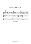 Last Day Of Your Life