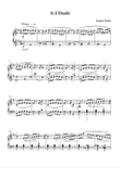 Etude - Stephen Heller