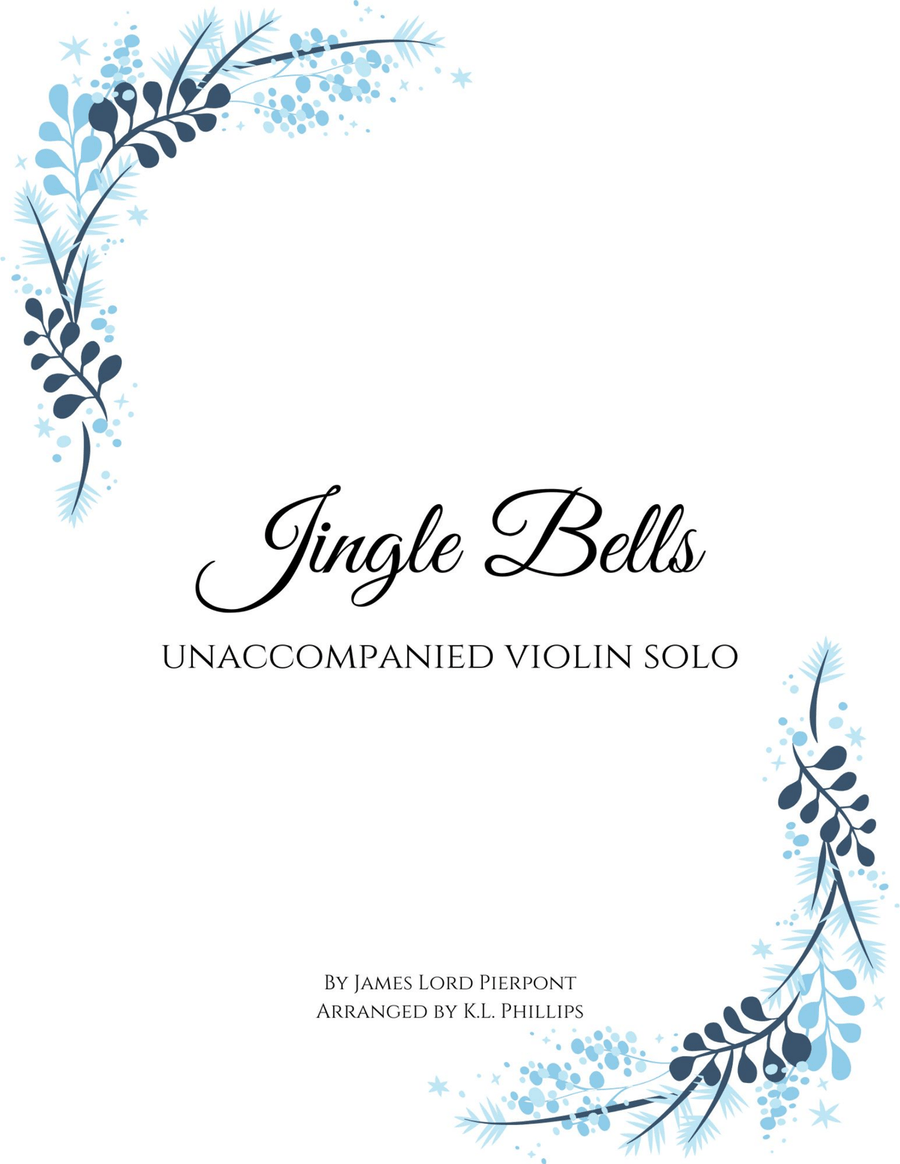 Jingle Bells - Unaccompanied Violin Solo Violin Solo scores gallery preview page 1