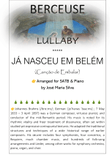 JÁ NASCEU EM BELÉM (BERCEUSE)
