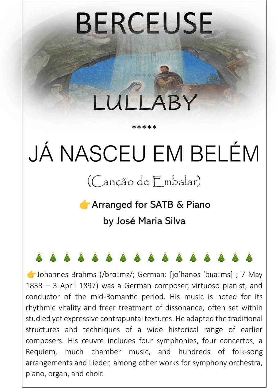 JÁ NASCEU EM BELÉM (BERCEUSE) 4-Part scores gallery preview page 1