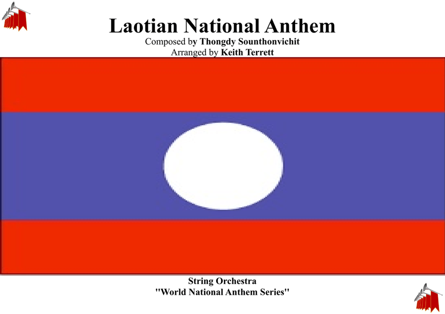 Laotian National Anthem for String Orchestra String Orchestra scores gallery preview page 1