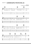 Good King Wenceslas (Guitar Tab Lead Sheet in G Major)