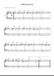 Auld Lang Syne - with Chords